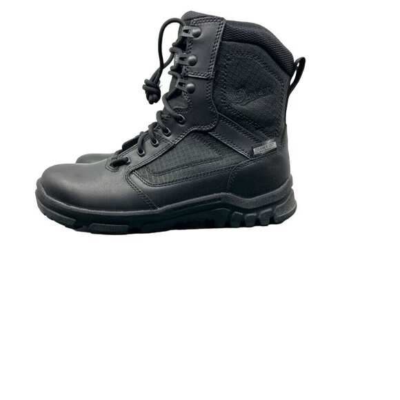 Danner Mens Tactical Lookout Boots Black Leather Lace Up Round Toe 7 D New - Picture 14 of 15